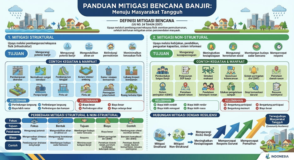 Panduan Mitigasi Bencana Banjir