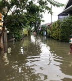 Dokumentasi genangan banjir di lingkungan warga Cilangkap